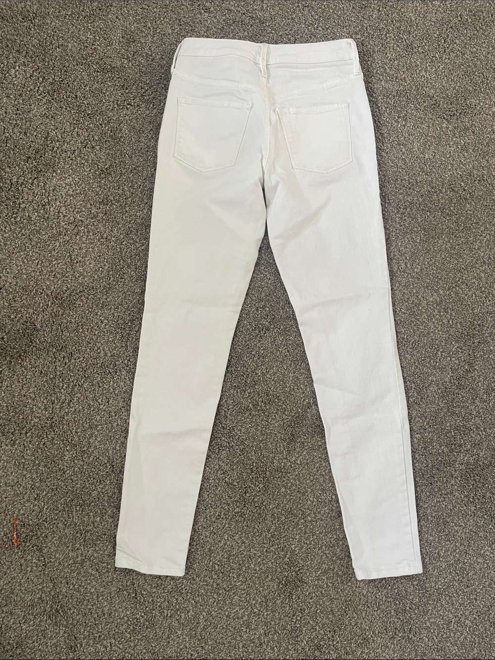 Mossimo Supply Co. White Skinny Jeans with Front Zip Details - Picture 4 of 4